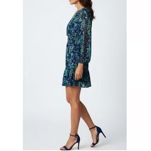 by ANTHROPOLOGIE Somerset Long Sleeve Mini Dress size M